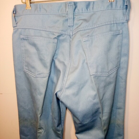 Vintage Sears Jeans Joint 70’s Bell Bottoms Light Denim Size 34 Medium‎ - Picture 11 of 16